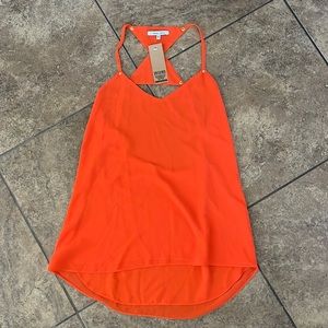NWT! Naked Zebra Orange Top